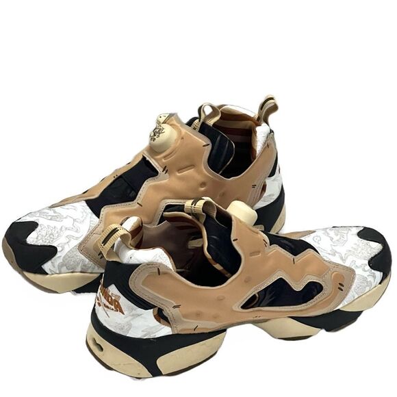 Reebok Other - Reebok Kung Fu Panda Limited Edition Sneakers Men’s Sz 8 Beige Athletic Shoes‎